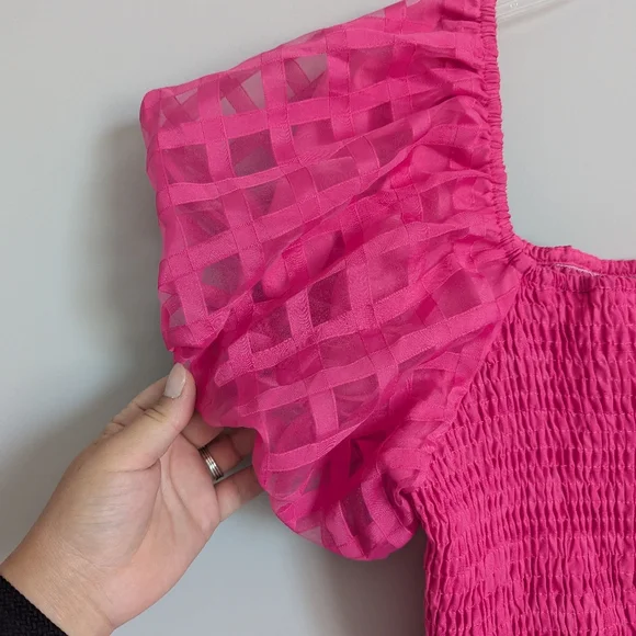 Pretty Garden Pink Maxi Dress - Picture 6 of 11